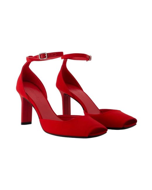 Courreges Red Pumps