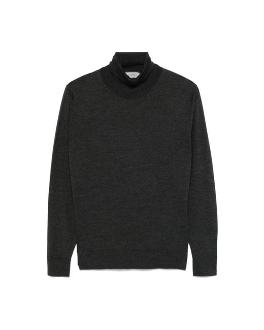 Canali Black Turtlenecks for men