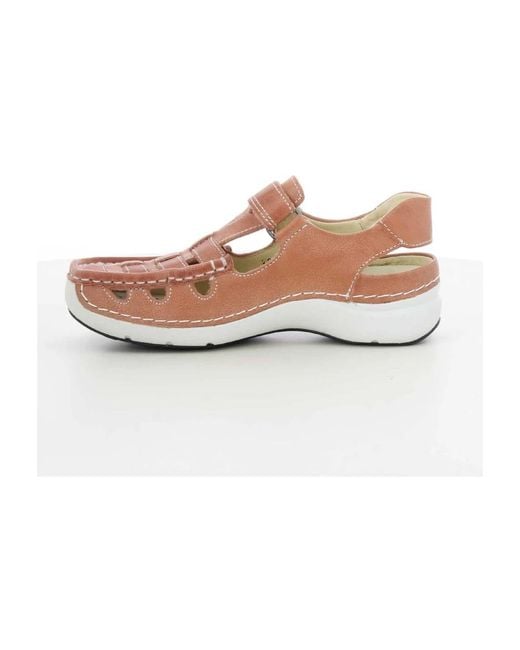 Wolky Pink Rolling sun schuhe