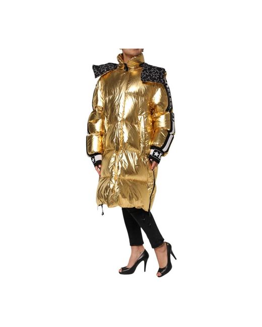 Dolce & Gabbana Metallic Parkas
