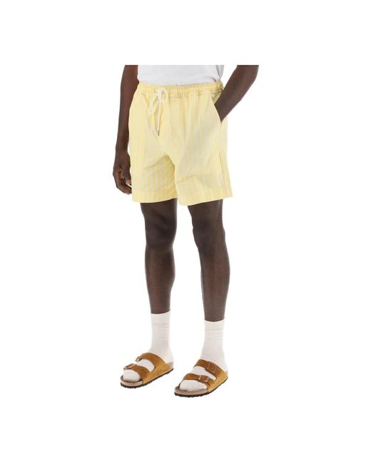 Maison Kitsuné Casual shorts in Yellow für Herren