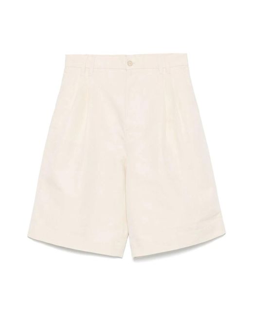 Filippa K Casual Shorts in het Natural