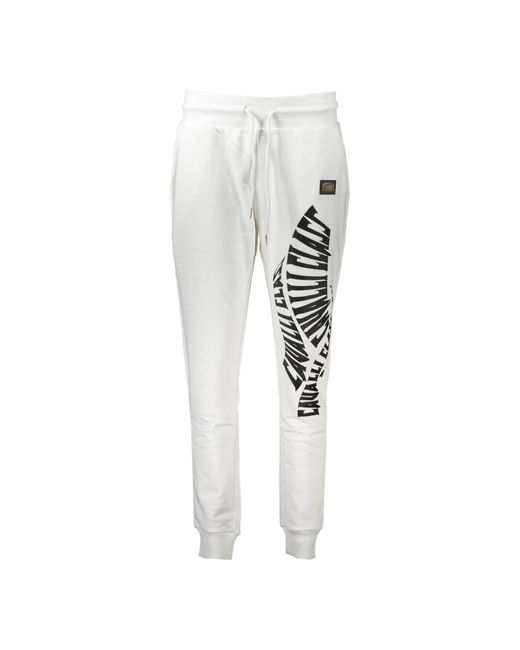 Roberto Cavalli White Sweatpants