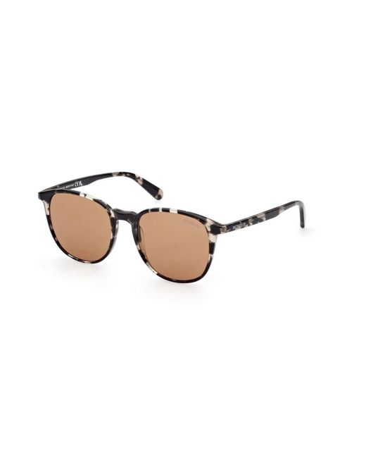 Moncler Brown Sunglasses for men