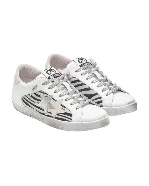 2 Star White Sneakers