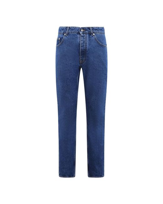 Palm Angels Blue Slim-Fit Jeans for men