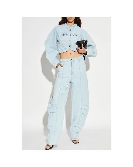 Loose-Fit Jeans ROTATE BIRGER CHRISTENSEN de color Blue