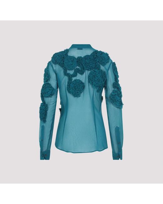 Dries Van Noten Blue Shirts