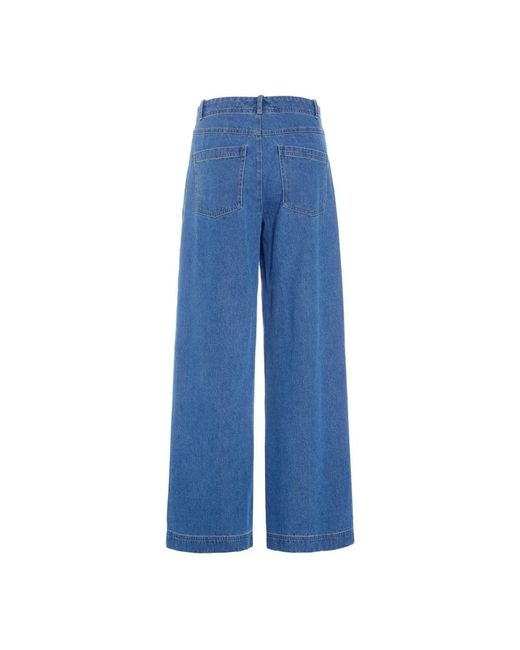 Wide Jeans Bitte Kai Rand de color Blue