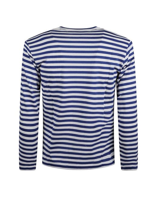 Comme des Garçons Blue Long Sleeve Tops for men