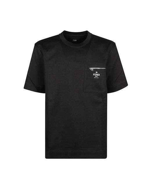 Fendi T-Shirts in het Black voor heren