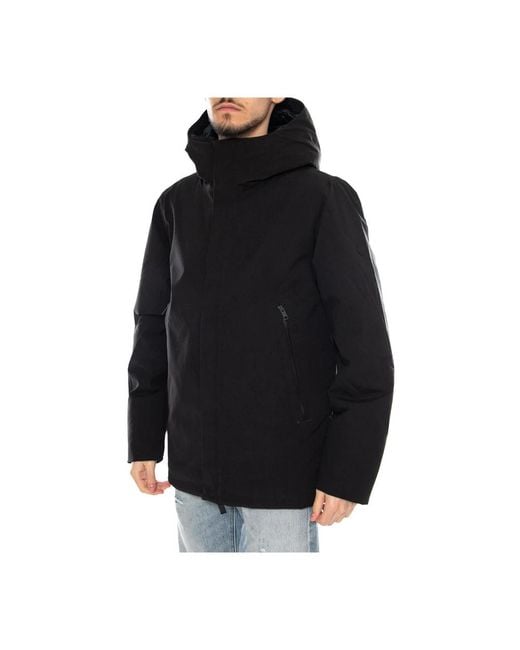 Winter Jackets Elvine de hombre de color Black