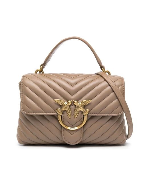 Pinko Brown Cross Body Bags
