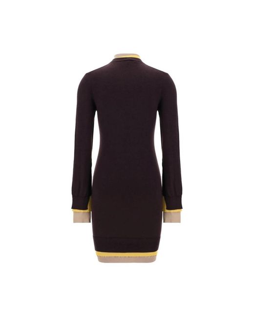 Fendi Knitted Dresses in het Blue