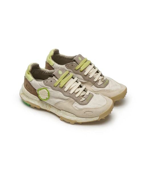 Satorisan Jungle Leaf Cross-Trainer Sneakers in Green für Herren