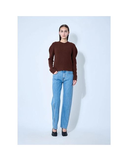 J.W. Anderson Red Round-Neck Knitwear