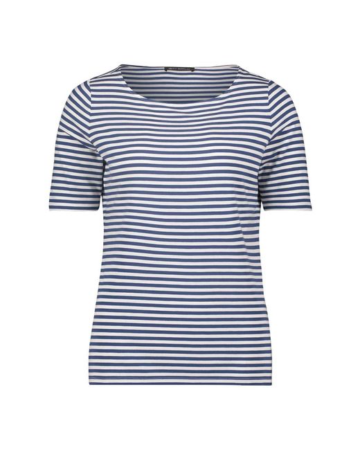 Betty Barclay Blue Gestreiftes basic-shirt mit moderner schnalle
