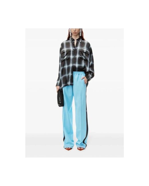 Alexander Wang Sweatpants in het Blue