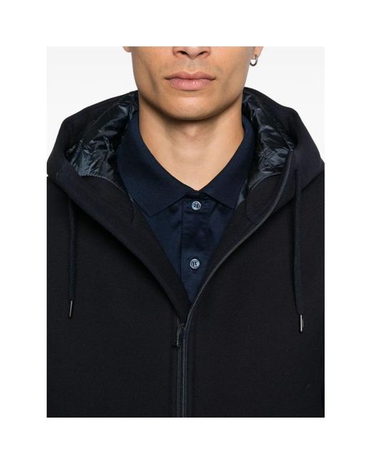 Herno Black Winter Jackets for men