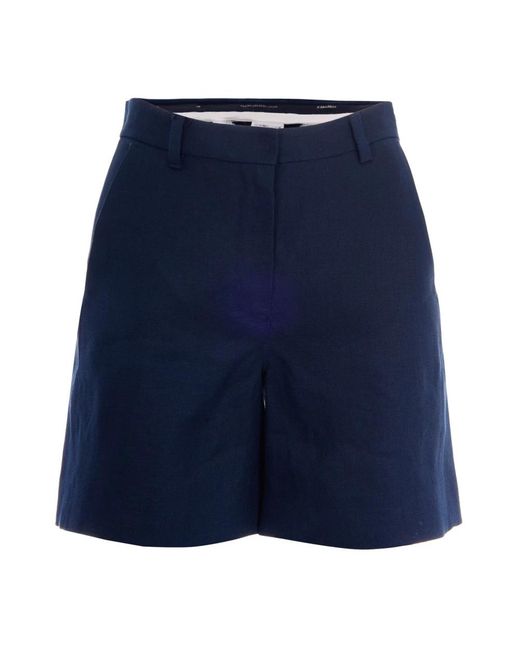 Max Mara Blue Casual Shorts