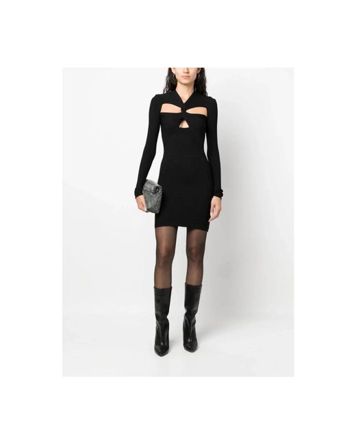 Philosophy Di Lorenzo Serafini Black Knitted Dresses