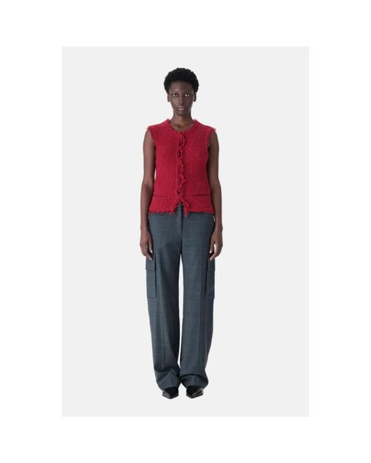IRO Red Shanny Jacket