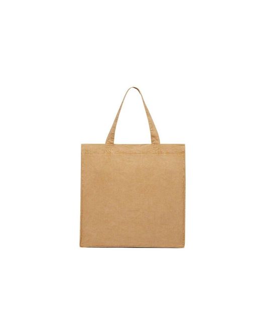 Vilebrequin Natural Solid -Strandtasche Aus Leinen