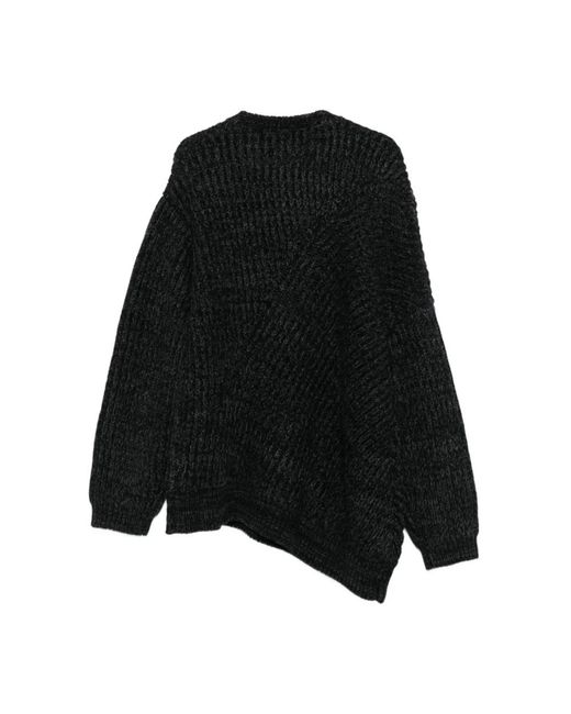 Martine Rose Black Round-Neck Knitwear for men