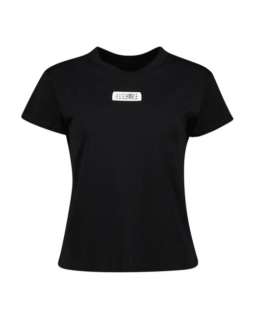 MM6 by Maison Margiela Black T-Shirts
