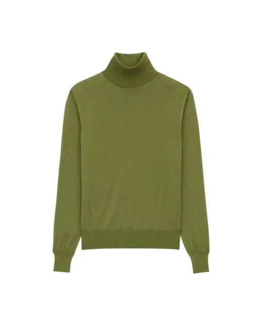 Saint Laurent Green Cashmere Knitwear for men