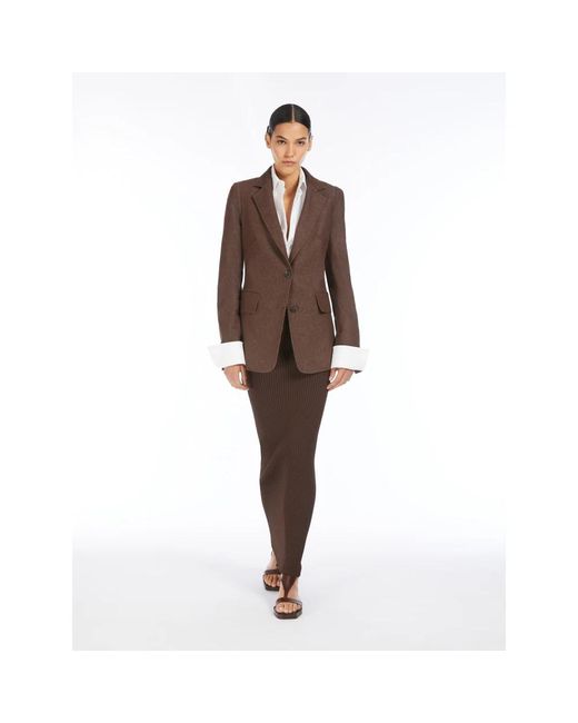 Max Mara Maxi Skirts in het Brown