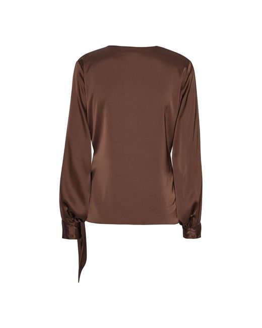Blouses Karmamia de color Brown
