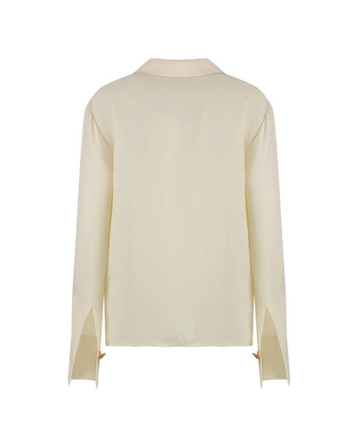 St. John White Blouses