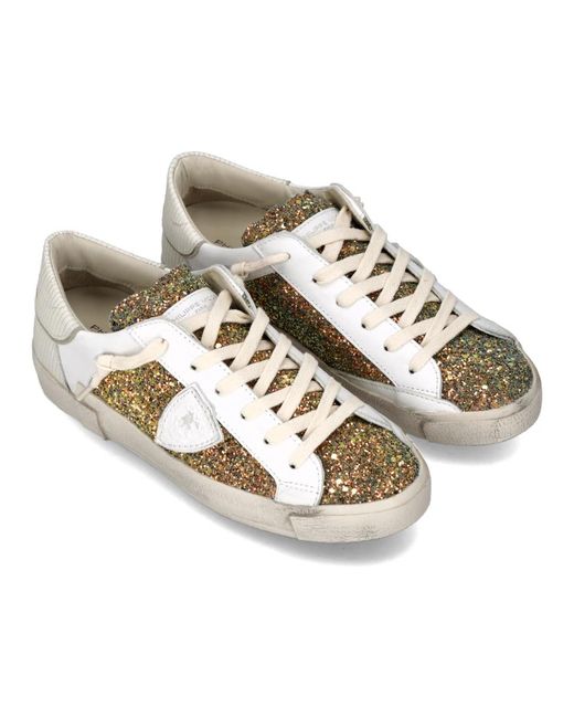 Philippe Model Metallic Sneakers