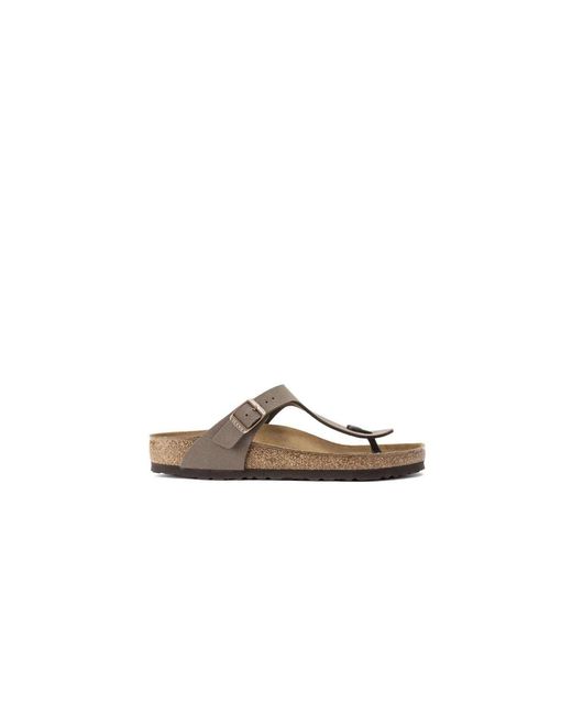 Birkenstock Brown Flip Flops for men