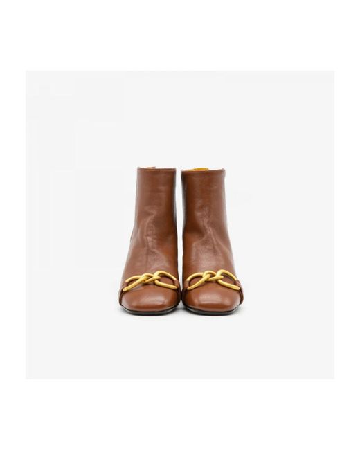 Mara Bini Brown Seta Ankle Boot