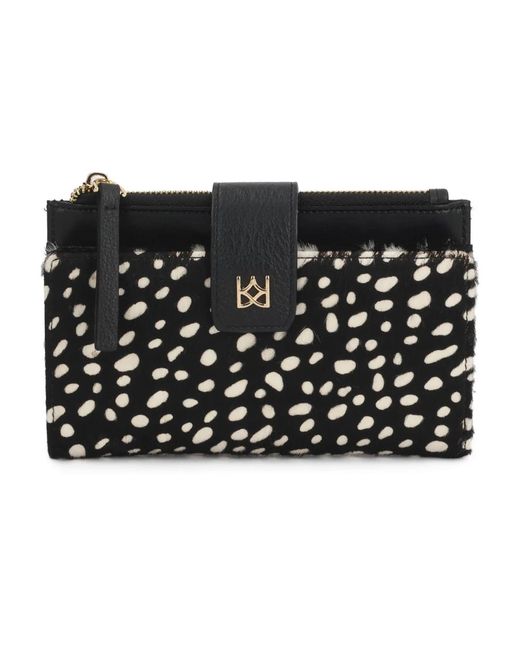 Wallets & Cardholders di Kazar in Black