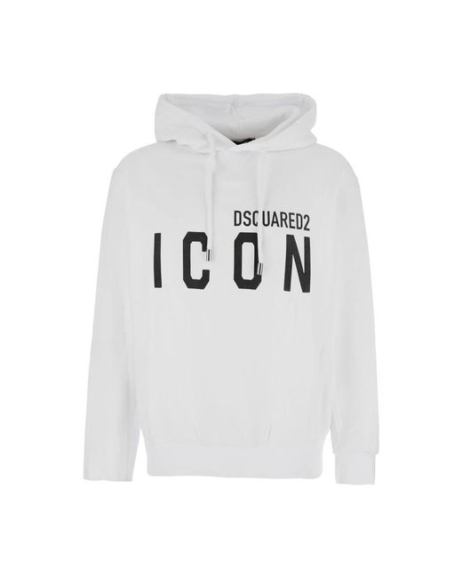 DSquared² Hoodies in het White voor heren