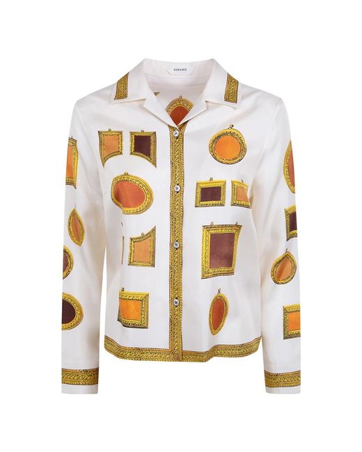 Shirts Versace de color White