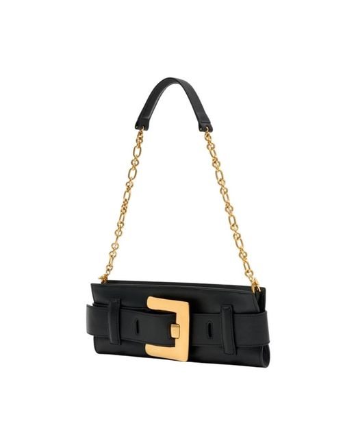 Balmain Black Shoulder Bags