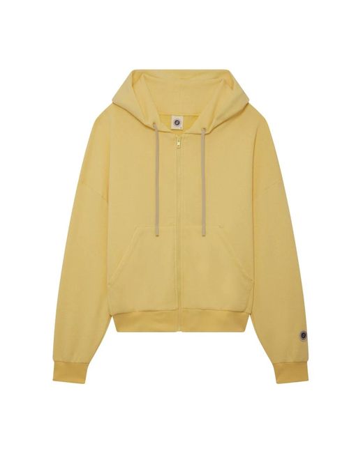 Sweet Pants Hoodies & Sweatvesten ,Geel ,Katoen Sweatshirts Hoodies in het Yellow