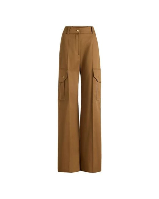 Patou Brown Wide Trousers