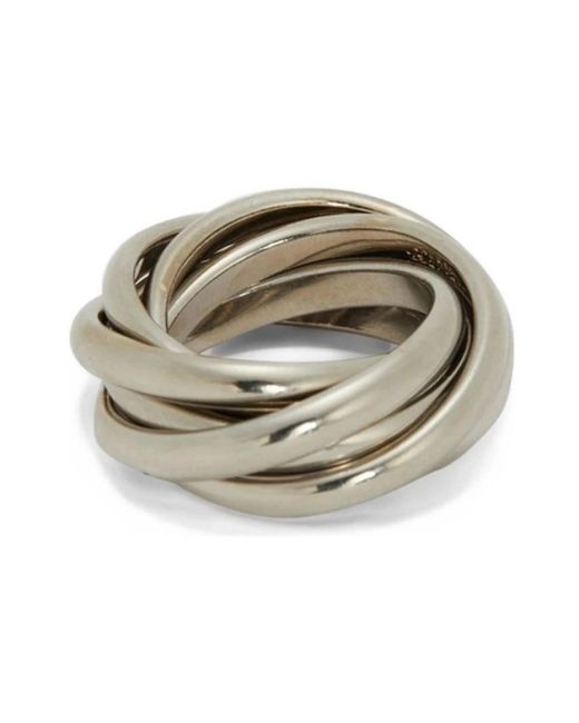 Rings Jil Sander en coloris Metallic