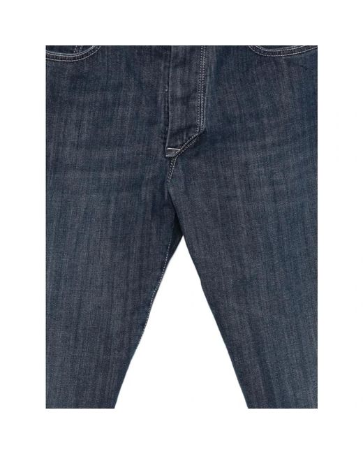 Barba Napoli Blue Slim Fit Jeans for men