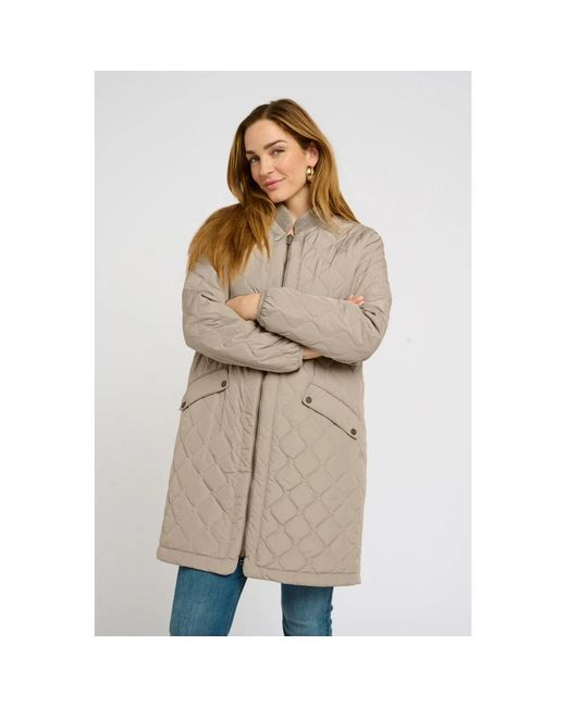 Cream Natural Parkas