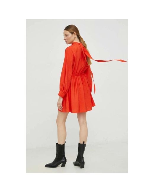 Short Dresses Samsøe & Samsøe de color Red