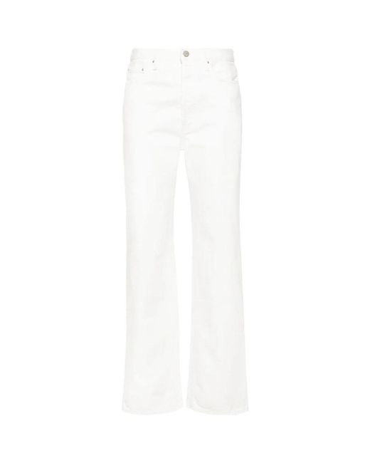 Totême  White Straight Jeans