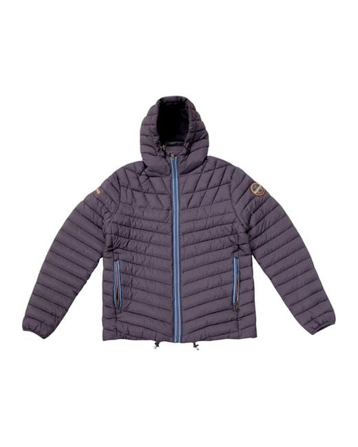 Napapijri Purple Winter Jackets for men