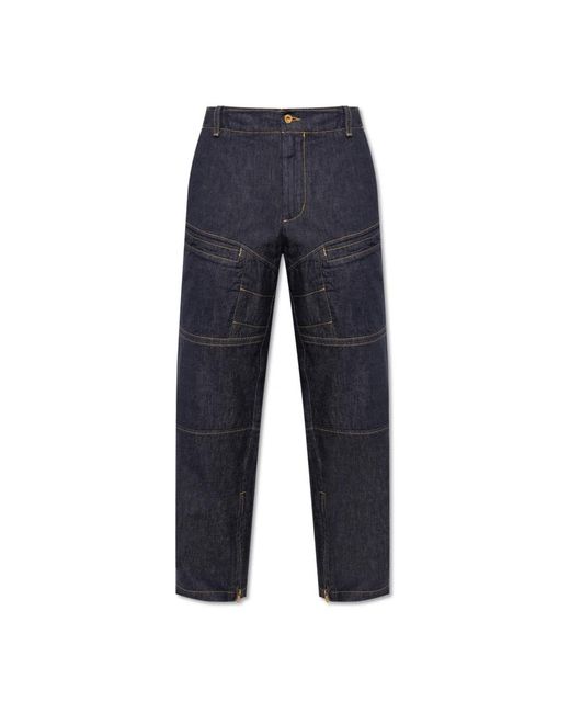 Moncler Jeans ,Blauw ,Katoen Jeans in het Blue voor heren