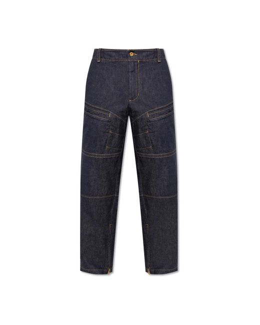 Moncler Jeans ,Blauw ,Katoen Jeans in het Blue voor heren